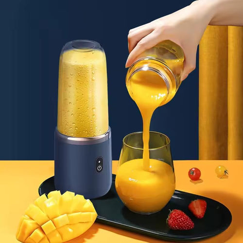 Qlect Portable Blender | USB Rechargeable 500ml Smoothie Maker