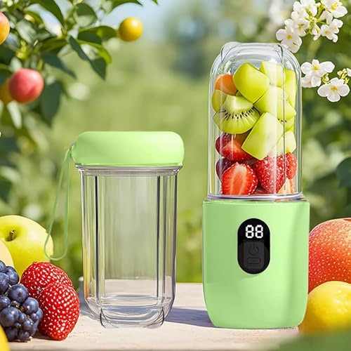 Qlect Portable Blender | USB Rechargeable 500ml Smoothie Maker