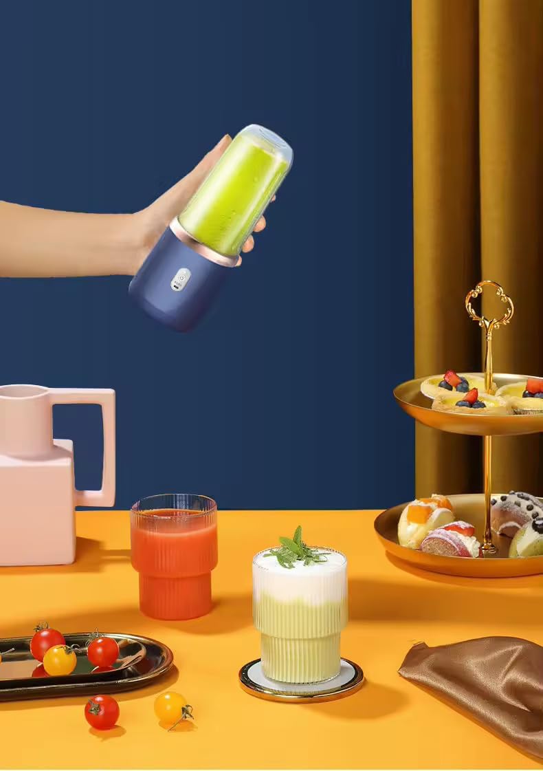 Qlect Portable Blender | USB Rechargeable 500ml Smoothie Maker
