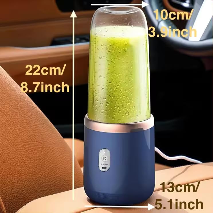 Qlect Portable Blender | USB Rechargeable 500ml Smoothie Maker