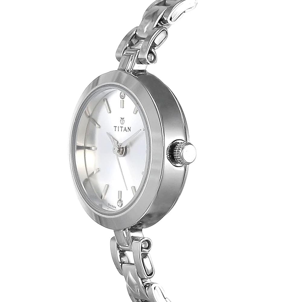 Titan Karishma Women's Analog Silver Watch