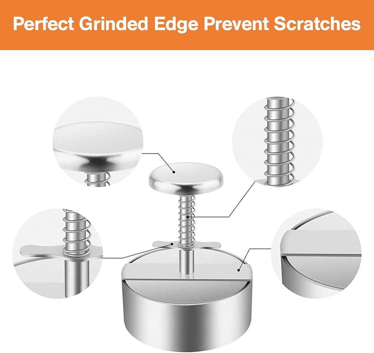 304 Stainless Steel Burger Patty Maker