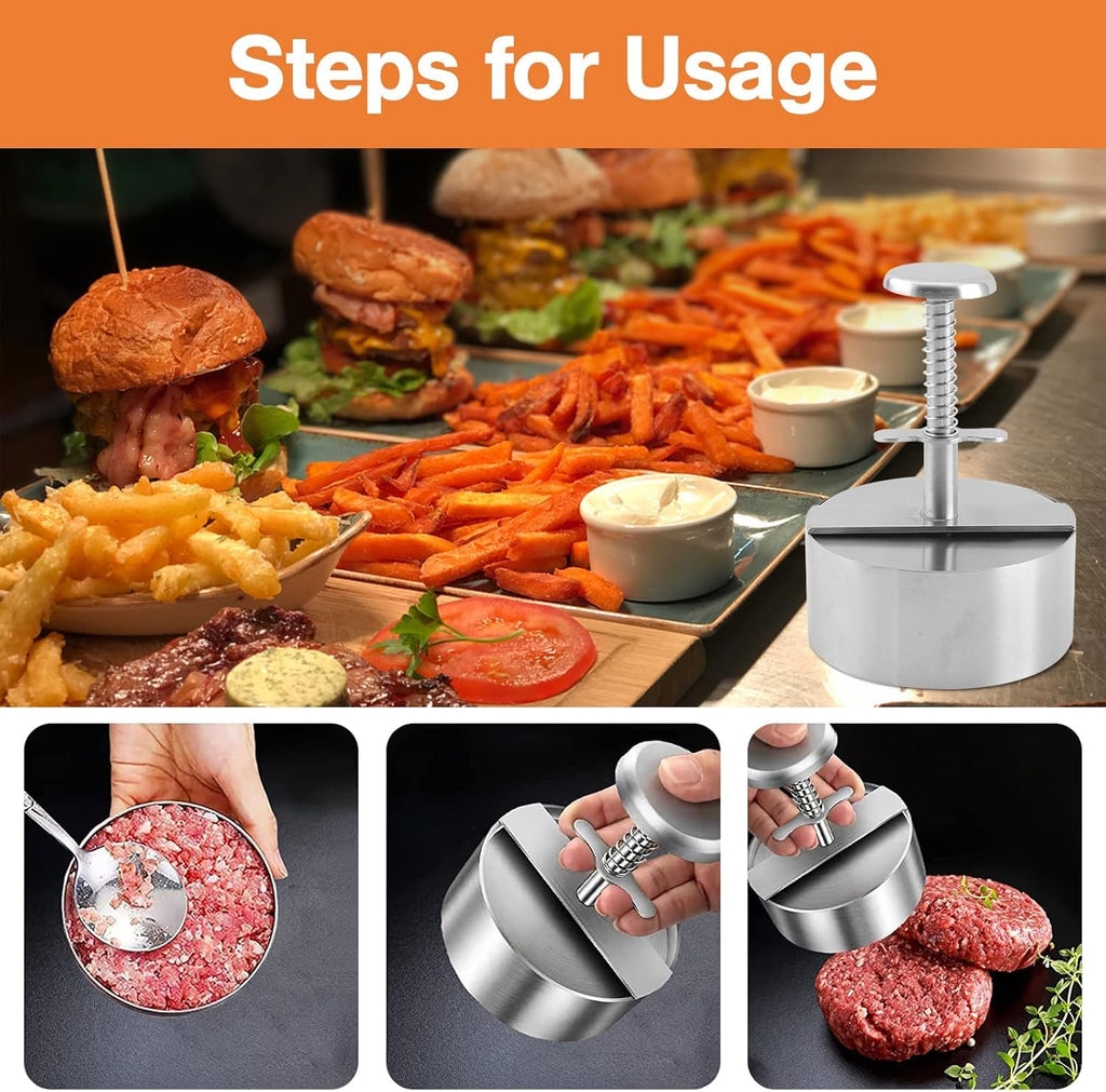 304 Stainless Steel Burger Patty Maker