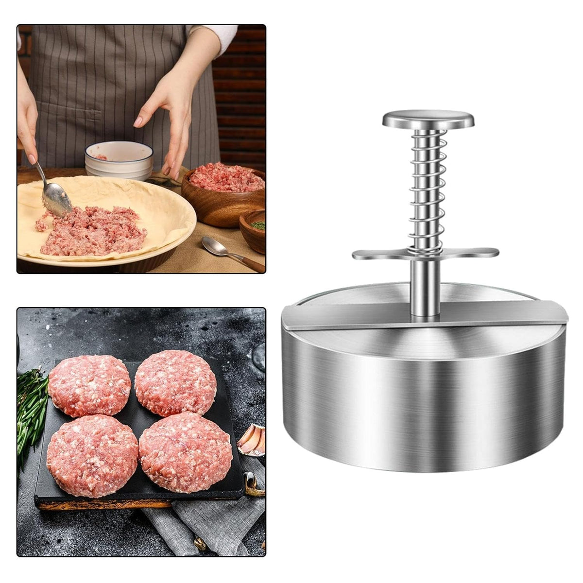 304 Stainless Steel Burger Patty Maker